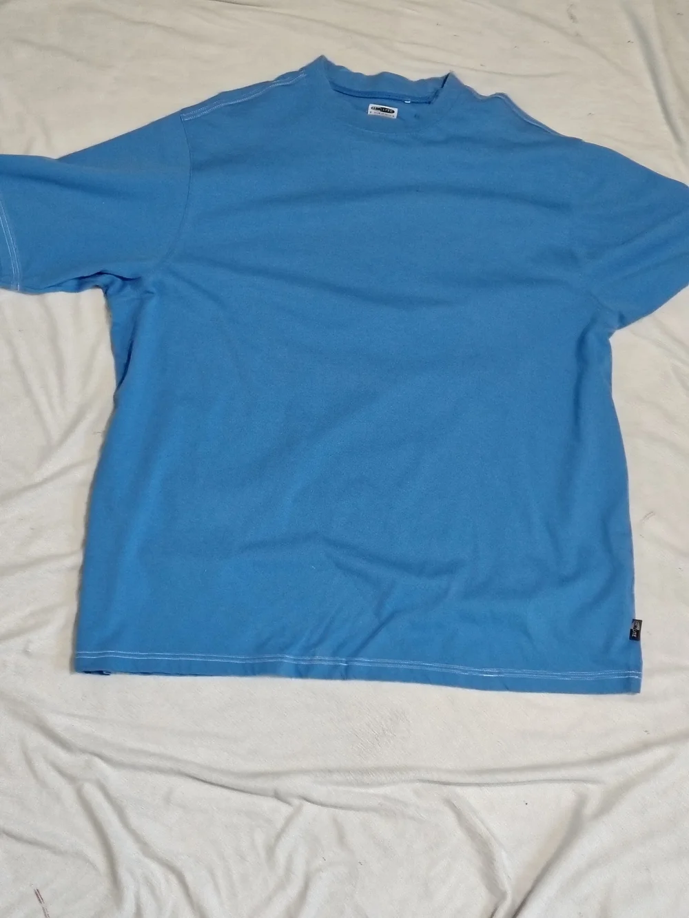 adidas Bright Blue Joggers with White Embroidered Logo